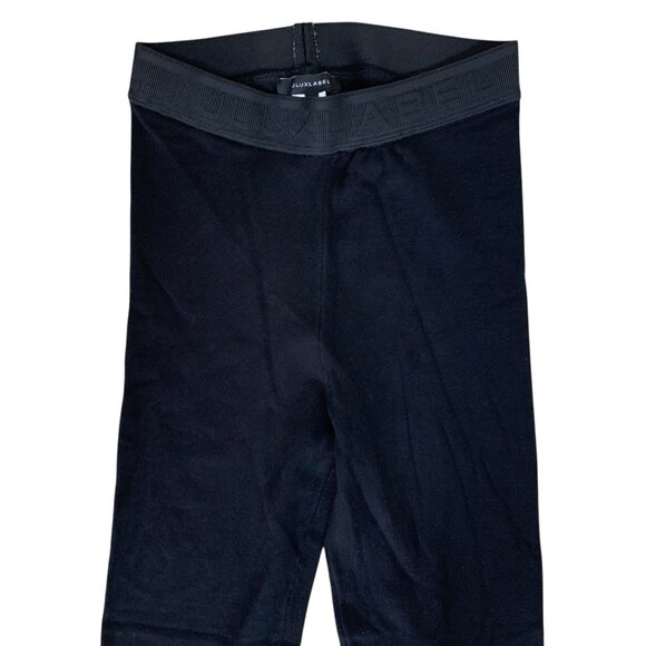 Jluxlabel Black Stirrup Leggings S Sleek Stretch Athleisure Dancewear Y2K - Picture 2 of 6